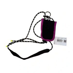 NWT Lululemon Hold on Lanyard Hot Pink and Black